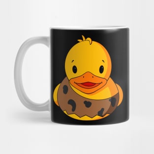 Caveman Rubber Duck Mug